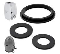 3 Joints Spa pour Lay-Z-Spa A B C en Gonflable Caoutchouc pour Pompe AirJet | Joints de Rechange pour Jacuzzi y Piscin, Joint Spa D'embrayage Rondelles pour Réparation des Fuites et Entretien du Spa