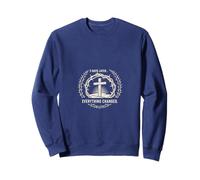 3 jours plus tard, tout a changé - Message basé sur la foi Sweatshirt