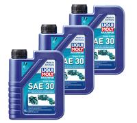3 L Liqui Moly Marine Monograde SAE 30 ACEA E2 API SJ CF CF-4 MAN VOLVO