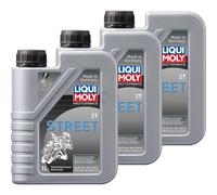 3 L LIQUI MOLY Moto Motoröil 2Takt Street Api TC Iso L-EGC Jaso FC Tisi