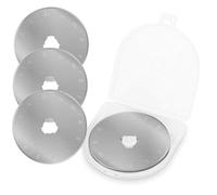 3 lames de rechange de 45 mm compatibles avec les cutters rotatifs OLFA & PRYM