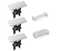 3 Lames de Rechange pour O Blade Rechange Lames Set avec Protecteur de peau intime et peigne corporel de 2 Sabots, pour Rasoir Tondeuse électrique OBlade QP2520 QP2630 QP2724 QP2834 360 Pro