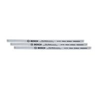 Bosch Lames de scie alternative Precise 150 mm – Set de 3, bimétal 24 TPI, dents dures