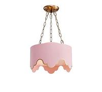 3 lampes pour enfants Pendante Lumière, Lumières suspendues avec un corps à lampe à la lampe en acrylique, des lampes Csuspension simples nordiques pour Girl Princess Room, chambre à coucher KeYJ