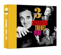 Aznavour / Trenet / Piaf – 3 Légendes Best Of – 3 CD + 1 DVD – Édition Limitée