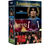 3 Légendes Du Football : Diego Maradona + Messi + The End Of The Storm - Pack