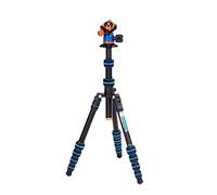 3 Legged Thing Punks Corey 2.0 Trépied de Voyage Ultra Compact en Alliage de magnésium réglable Multi-Usage avec Trois Pieds Amovibles (COREYBLUE2.0)