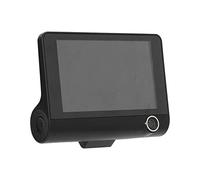 3 Lentilles DVR Dash Cam Nocturne Caméra de Recul de Voiture Haute Dynamique Enregistrement en Boucle Lentille Arrière de 120 Degrés pour Moniteur