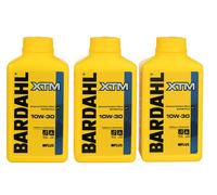 3 Litres Bardahl XTM 10W-30 Huile Moteur Moto 4T Synthetic Blend Jaso MA2 Api Sn