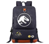 (3) Livre de mode « Aventures de dinosaures » : Sac à dos d'école Jurassic Park World pour garçons,