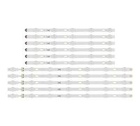 3 lot Bande rétroéclairée LED, pour Samsung BN96-40633A 40632A V6DU-490DCA-R0 MU6100-49INCH-L R, 12 pièces, nouveau Nipseyteko
