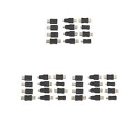 3 lots de 12 pièces/ensemble OTG F/M changeur de données adaptateur USB/micro USB/mini convertisseur 5 broches