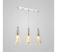 3 lumières du Nord - Lampes suspendues en Verre Modernes d'europe, luminaires de Plafond décoratifs, Lampe Suspendue de Plafond à LED en Cristal postmoderne,Lustre