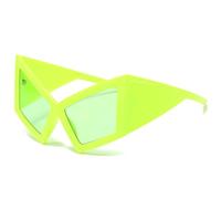 3. Lunettes de soleil élégantes Streetwear UV400 avec verres bloquant les rayons UV400 pour la danse en plein air et les concerts