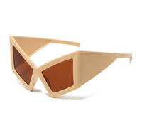 3. Lunettes de soleil élégantes Streetwear UV400 avec verres bloquant les rayons UV400 pour la danse en plein air et les concerts