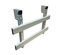 3 m - 3000 mm - Protection latérale anti-encastrement - Double protection pliable pour camion remorque