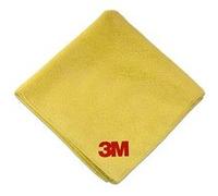3M Perfect-it III Chiffon de polissage haute performance, jaune, 36 cm x 32 cm #50400 x1 morceau