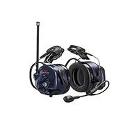 3 M mt7h7p3e4410-eu - Casque avec microphone (Industry, H = 34 m = 30 l = 23, 33 dB, Binaural, bandeau, Helmet, Noir, Bleu, Blanc)