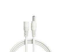 3 m Rallonge électrique DC, Câble d'Extension DC pour Modèles 7590/7580/7582/7560/3490/6590/6490/6430/4040/4020, Connecteur 5,5 mm x 2,1 mm, Surveillance, Caméra IP, CCTV, Bande LED