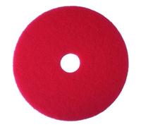 3 m Rouge Buffer Pad 5100, mémoire tampon de sol, utilisation de la machine (cas de 5), 16", Red, 5
