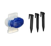 3 M Scotch 314 Lok humidité geschützter maximum 0,5 mm² à 1,5 mm², connecteurs, bleu (Lot de 50) & WORX - Lot de 100 piquets de fixation - Accessoires pour tondeuses robots WORX LANDROID