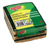 Scotch-Brite 3M Tamponges - Vert - Lot de 10 éponges