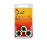3M Rouleaux de recharge pour marqueurs de câbles SDR-3 80-6114-2796-6 Chiffre 3 Lot de 3