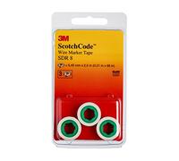 3M Rouleau pour distributeur d'étiquettes 80-6114-2801-4 Impression 8 SDR-8 Lot de 3