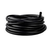 3 M Tuyau Essence en Silicone Haute Température, Durite Turbo Depression, D'aspiration Noir pour Pompes à Air, Raccords à Vide De Turbine, Entrées et Sorties D'Air - ID 4 mm, OD 8 mm