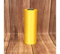 3 m x Ruban Satin Polyester Jaune - 10 cm de large - Grandes ouvertures, écharpes, chemins de table, paniers