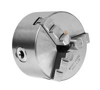 3, Mâchoire Auto, Mandrin de Centrage, Mandrin de Tour en Métal 100 Mm Manuel, Robuste 3, Mandrin à Mâchoires pour Tournage de Machine avec Mâchoires Supplémentaires, Accessoires