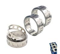 3 Meters Nickel Plated Belt, 2 Parallel Pure Nickel Strip for 18650 Lithium Battery, Li-Po Battery, NiMh and NiCd Battery Pack and Spot Welding (0.15x20.1mm)