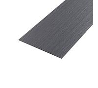 3 mètres Flexible Moulure murale en acier inoxydable garniture métallique Auto-Adhésive Moulure Murale Garniture pour Mur Miroir Meubles Porte Armoire(Size:Width 16cm/6.3inch,Color:Noir brossé)