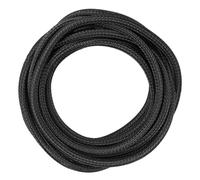 3 Mètres Gaine Cable,Gaine Cable Informatique,Passage de Cable Bureau,Protection Cable,Organisateur Cable,Cable Management pc Gamer,Cache Cable Bureau,pour Ordinateur,TV,Maison et Bureau,Noir(Ø 6mm)