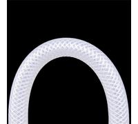 3 Metres Silicone Hose - Reinforced Braided Design, Heat Resistant, Food Grade for Dairy, Plumbing, Vacuum Systems(38mmx46mm)