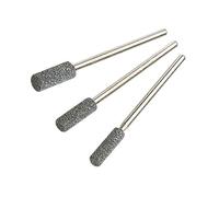 3 meules abrasives sur tige Wolfcraft 2175000