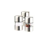 Callstel Mini moulins à poivre Pearl Ø 3 cm – Lot de 3