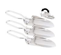 Semptec : 3 mini-pelles pliables en acier inoxydable