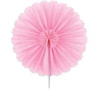 3 Mini-rosaces en papier rose Ø 15 cm Scrapcooking