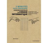 Collectif – 3 minutes pour comprendre 50 notions essentielles du codage informatique – Cartonné