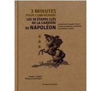 3 minutes pour comprendre les 50 étapes clés de lacarrière de Napoléon Jean Tulard (Préface), Steve Rawlings (Illustration), J.Charles Esdaile (Auteur), Véronique Dumont (Traduction)