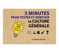 3 minutes pour tester et enrichir sa culture générale