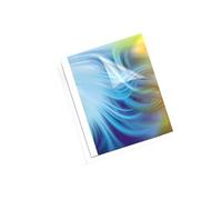 Fellowes – Couvertures à reliure thermique A4 3 mm 150 µm 30 f. blanc – Pack 20 (Helios 30/60)
