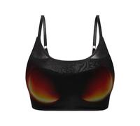 3 Modes Bustier Massant Connecté Avec Chauffage Intelligent Massage Vibratoire Pour Soins Mammaires, Taille A-C, Textile Respirant,Parfait Pour Prévention Santé Et Confort Postnatal