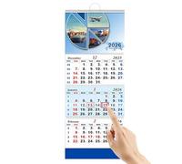 3 Months Schedule Organizer, Wall Calendar 2026-2027 - Hangable Month Calendar - for Kids Friends Kitchen Study Bedroom Art Studio