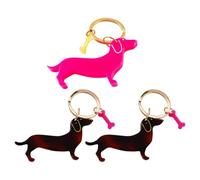 3 Morceaux De Cale De Cache-Cache, Décoration De Pendentif Animal Créative, Simple Et À La Mode, Décoration Suspendue Au Sac, Accessoires De Clés De Voiture.