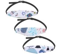 3 Morceaux De Ceinture De Rééparateur Auto-Babykopf, Fournitures De Sièges Pour Bébé, Bandeau Confortable, Respirant, Bandeau Réglable, Adapté Aux Poussettes Et Siège D'Auto.