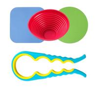 3 Morceaux De Coussins D'Ouverture De Bouteille En Caoutchouc Et 1 Ouvreur D'Ouverture Opaque, Bouchon De Bouteille Anti-Glisse, Réutilisable, Outils De Cuisine.