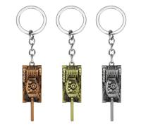 3 Morceaux De Porte-Clés en Forme De Réservoir, Porte-Clés Créatif Et Personnalisé, Pendentif Cadeau, Pendentif Décoratif en Acier Inoxydable.