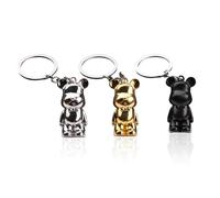 3 Morceaux De Sonnerie De Clé en Métal, Personnalité Créative, Porte-Clés Amusant, Pendentif Sac Mignon, Cadeau À La Mode.